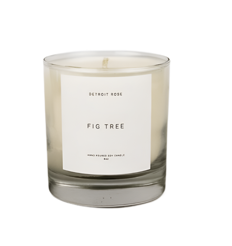 Fig Tree Small Batch Candle - Detroit Rose