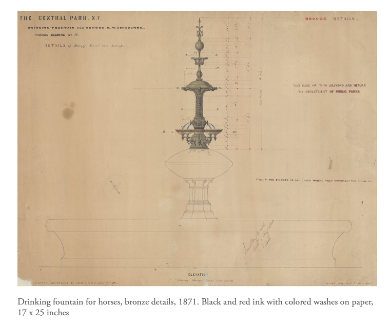 The Central Park, Original Designs for New York's Greatest Treasure