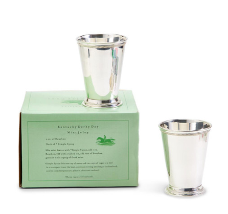 Mint Julep Vase, Set of 4, In Gift Box