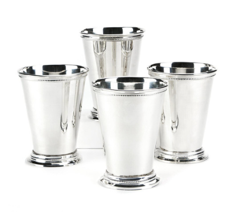 Mint Julep Vase, Set of 4, In Gift Box