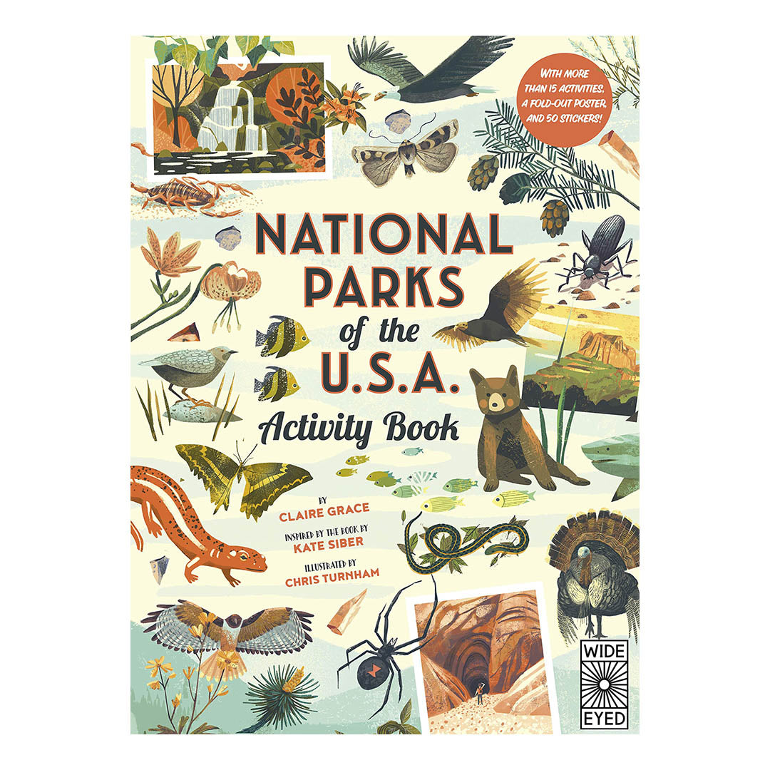 National Parks of the USA Activity Book