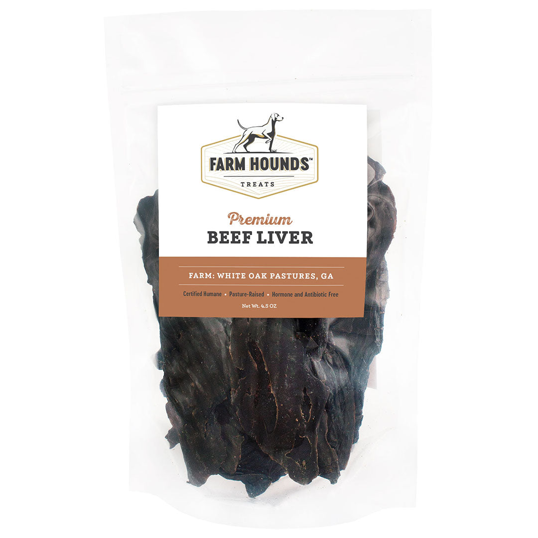 Air Dried Beef Liver Treats - Farm Hounds